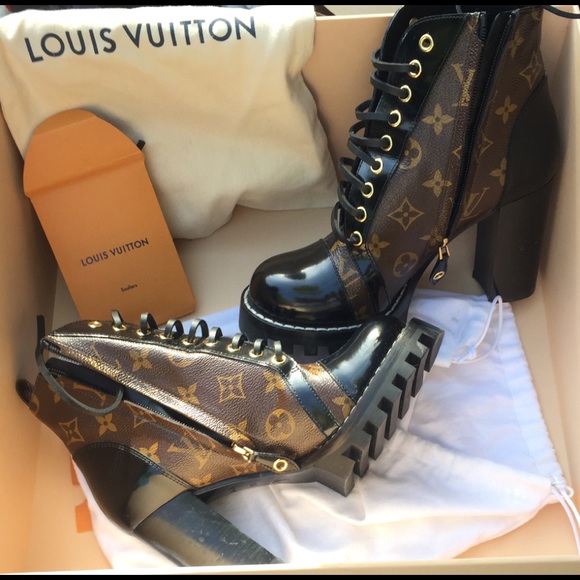 Louise Vuitton Star Trail Ankle Boots 